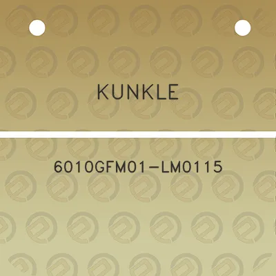 kunkle-6010gfm01-lm0115