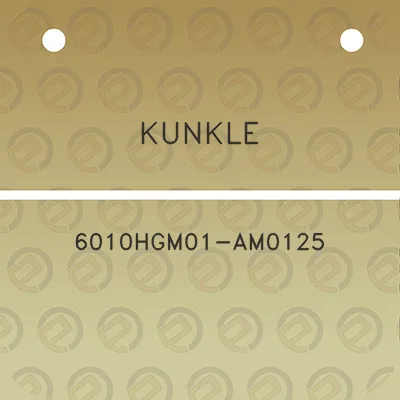 kunkle-6010hgm01-am0125