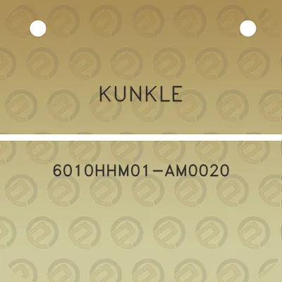 kunkle-6010hhm01-am0020