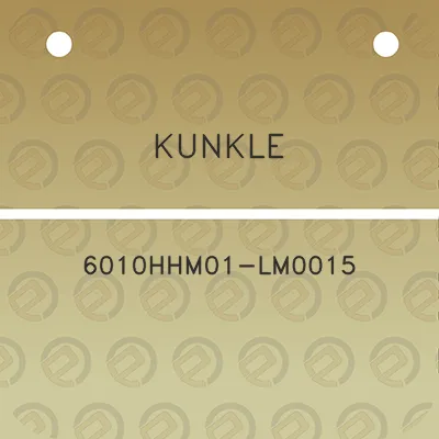 kunkle-6010hhm01-lm0015