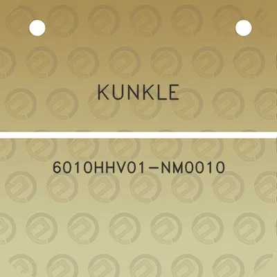 kunkle-6010hhv01-nm0010