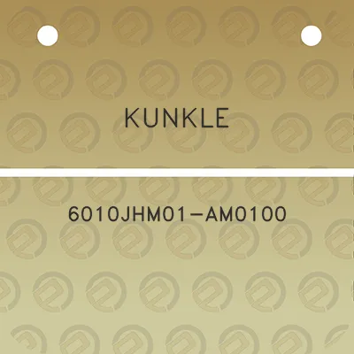 kunkle-6010jhm01-am0100