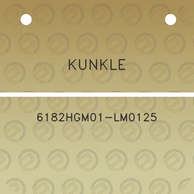 kunkle-6182hgm01-lm0125