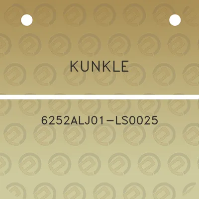 kunkle-6252alj01-ls0025