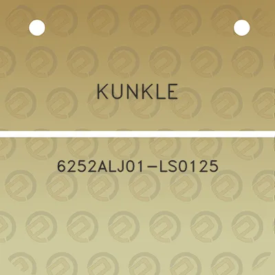 kunkle-6252alj01-ls0125