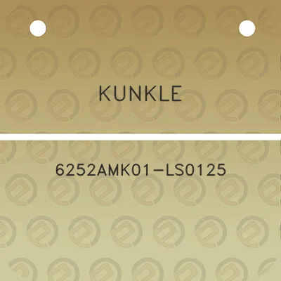 kunkle-6252amk01-ls0125