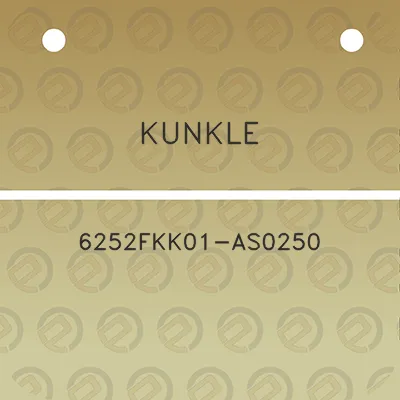 kunkle-6252fkk01-as0250