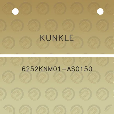 kunkle-6252knm01-as0150