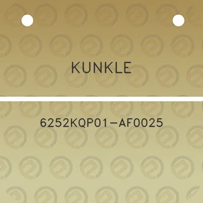 kunkle-6252kqp01-af0025