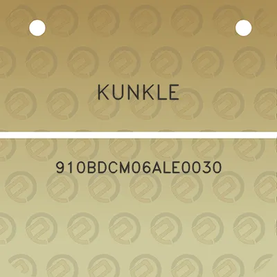 kunkle-910bdcm06ale0030