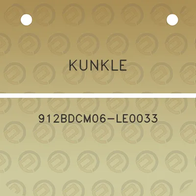 kunkle-912bdcm06-le0033