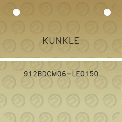 kunkle-912bdcm06-le0150