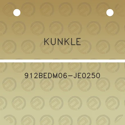 kunkle-912bedm06-je0250