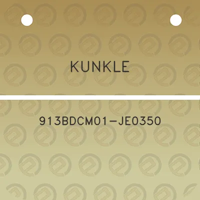 kunkle-913bdcm01-je0350