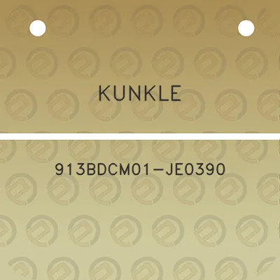 kunkle-913bdcm01-je0390