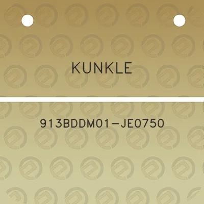 kunkle-913bddm01-je0750