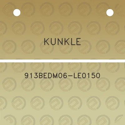 kunkle-913bedm06-le0150