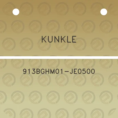 kunkle-913bghm01-je0500