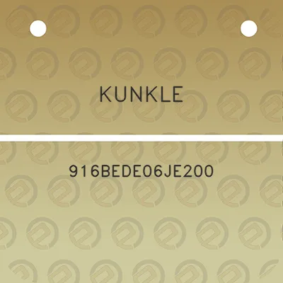 kunkle-916bede06je200