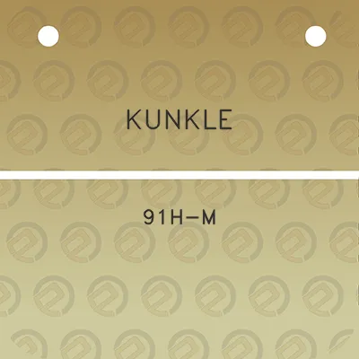 kunkle-91h-m