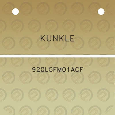 kunkle-920lgfm01acf