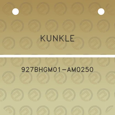 kunkle-927bhgm01-am0250