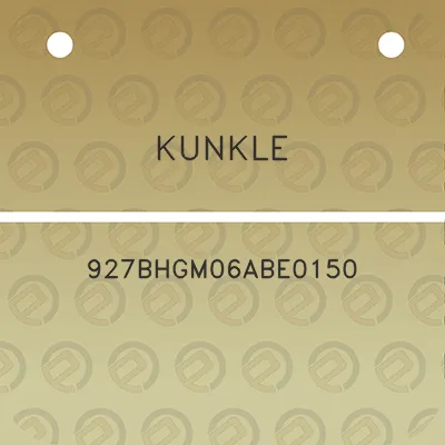 kunkle-927bhgm06abe0150