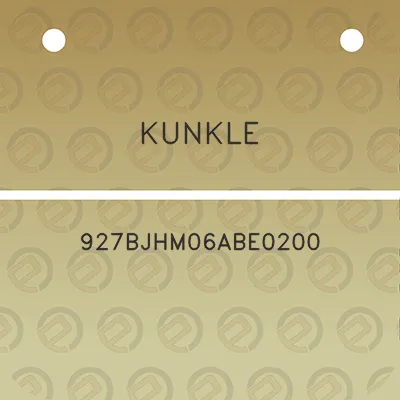 kunkle-927bjhm06abe0200