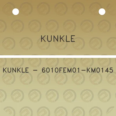 kunkle-kunkle-6010fem01-km0145