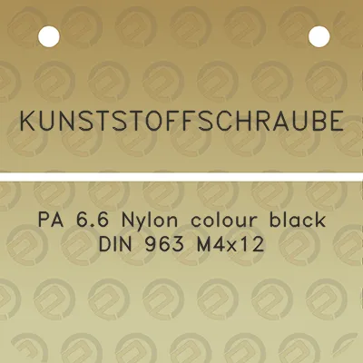 kunststoffschraube-pa-66-nylon-colour-black-din-963-m4x12