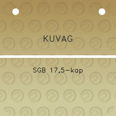 kuvag-sgb-175-kap