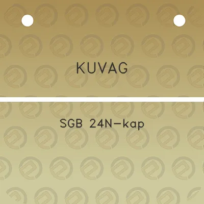 kuvag-sgb-24n-kap