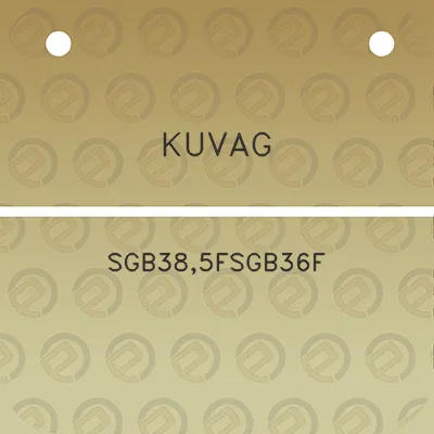 kuvag-sgb385fsgb36f