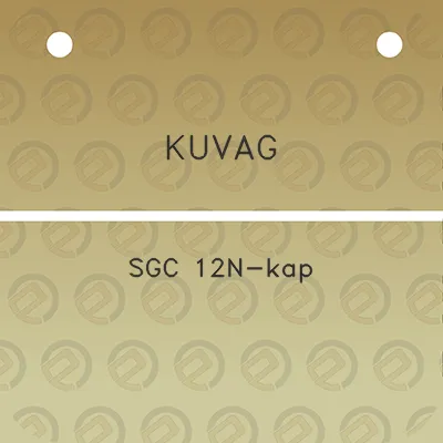 kuvag-sgc-12n-kap