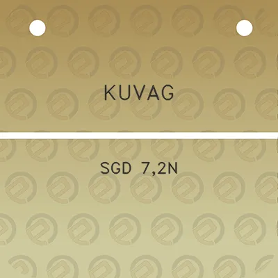 kuvag-sgd-72n