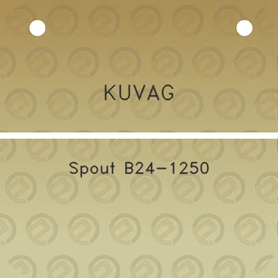 kuvag-spout-b24-1250