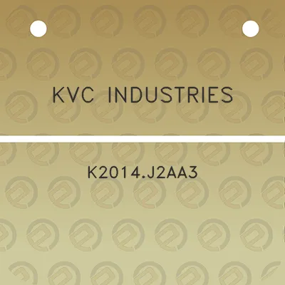 kvc-industries-k2014j2aa3