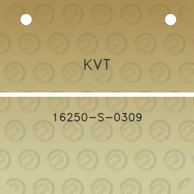 kvt-16250-s-0309