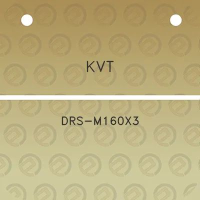 kvt-drs-m160x3