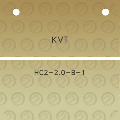 kvt-hc2-20-b-1