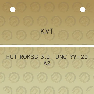 kvt-hut-roksg-30-unc-14-20-a2