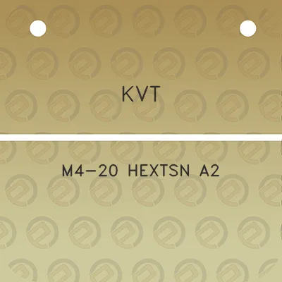 kvt-m4-20-hextsn-a2