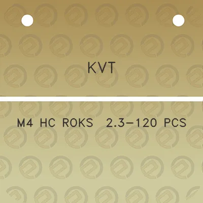 kvt-m4-hc-roks-23-120-pcs