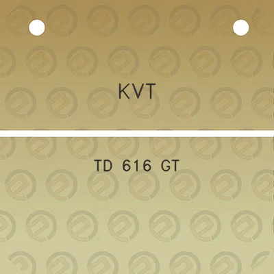 kvt-td-616-gt