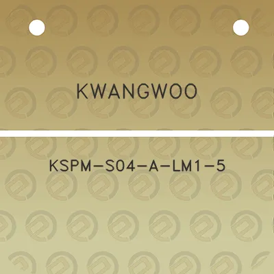 kwangwoo-kspm-s04-a-lm1-5