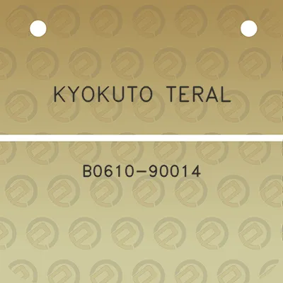 kyokuto-teral-b0610-90014