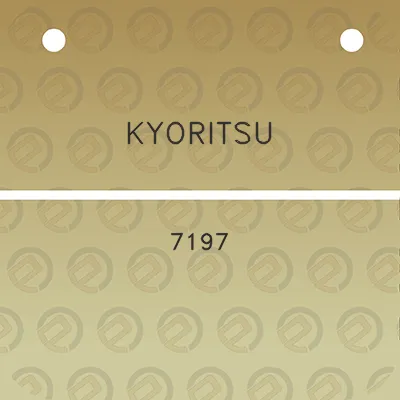 kyoritsu-7197