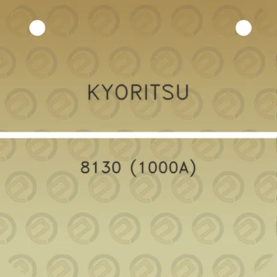 kyoritsu-8130-1000a