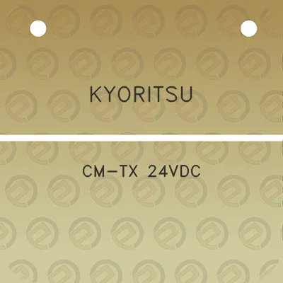 kyoritsu-cm-tx-24vdc