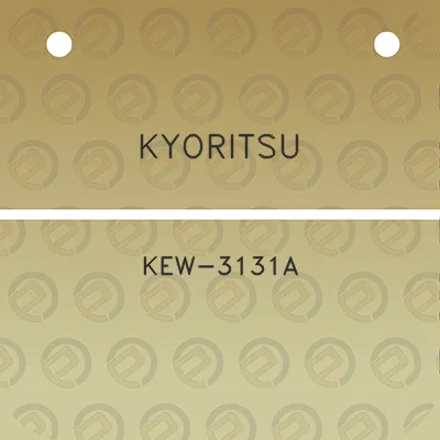 kyoritsu-kew-3131a